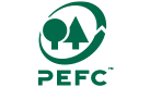 PEFC-Logo: PEFC-zertifiziertes Unternehmen für effizientes C-Artikel-Management und E-Procurement-Lösungen.
